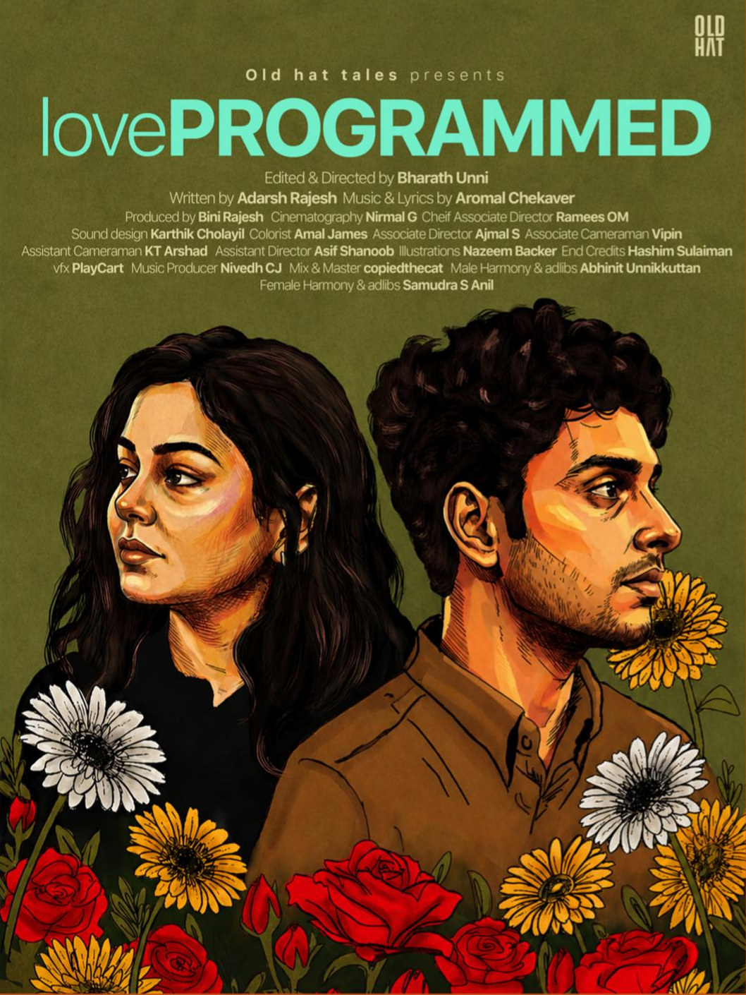 Love Programmed — illustrated key art for the music video